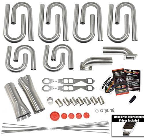 Small Block Chevy Custom Turbo Header Build Kit