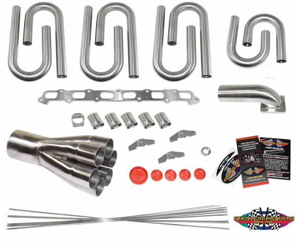 Chevrolet Vortec 4200 "Atlas" Straight 6 Custom Header Build Kit