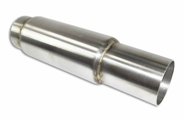 Stainless Headers - 3" Diameter x 12" Long Collector Muffler