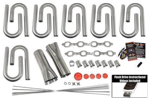 Small Block Ford Z304 & AFR 205/225 Custom Header Build Kit