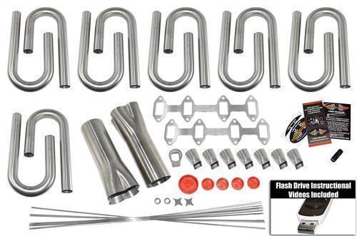 Ford 427/428 FE High Riser Custom Header Build Kit