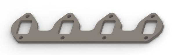 Stainless Headers - Small Block Mopar 318 Poly Head Mild Steel Header Flange-Sq. Port