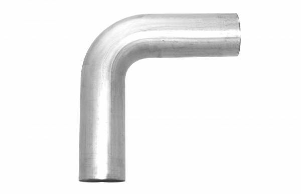 Stainless Headers - 6061 Aluminum Mandrel Bend: 5" x 90 Degree, 5.25" CLR, 0.125" Wall Thickness