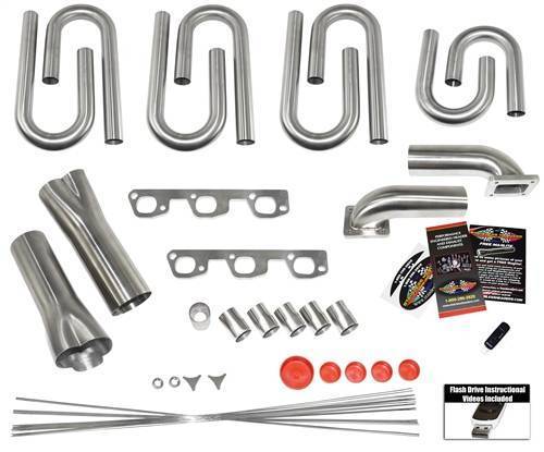 Jeep 3.8L V-6 Custom Turbo Header Build Kit