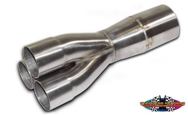 Stainless Headers - 2" Primary 3 into 1 Performance Merge Collector-16ga 304ss