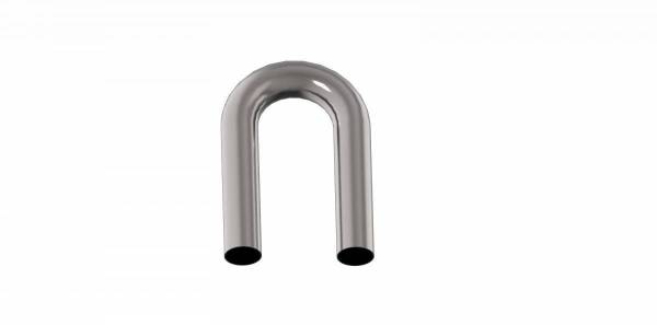 Stainless Headers - 1.5" OD x 180 Degree U-Bend x 2.25" CLR CP2 Titanium Mandrel Bend- 0.050" Thick