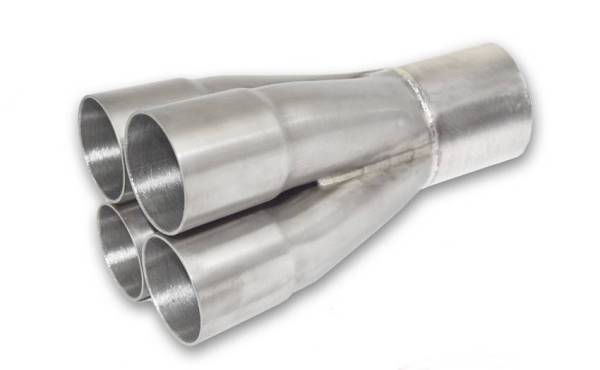 Stainless Headers - 1 1/2" Primary 4 into 1 Performance Merge Collector-CP2 Titanium 0.050"