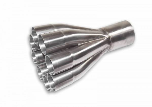 Stainless Headers - 1 1/2" Primary 8 into 1 Performance Merge Collector-CP2 Titanium 0.050"