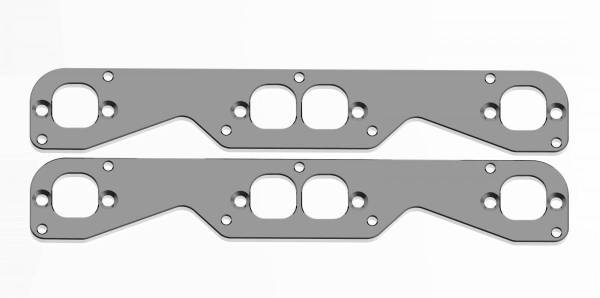 Stainless Headers - Small Block Chevy Stahl Pattern Adapter Plates- Stainless Steel