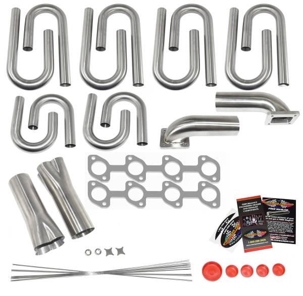 Ford 4.6L 2-Valve Custom Turbo Header Build Kit