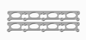 CNC Machined Stainless Header Flanges- BAE 6x/8x Hemi Heads