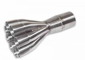 Stainless Headers - 1 7/8" Primary 8 into 1 Performance Merge Collector-CP2 Titanium 0.035" - Image 3