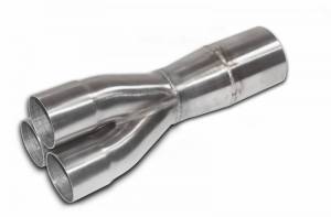 Stainless Headers - 2 1/2" Primary 3 into 1 Performance Merge Collector-CP2 Titanium 0.050" - Image 3