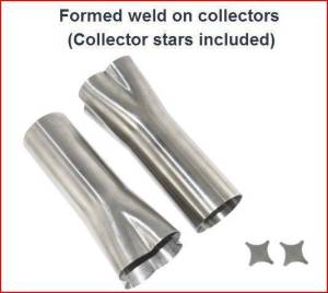 Stainless Headers - AMC Dogleg V-8 Custom Fender Exit Header Build Kit - Image 2