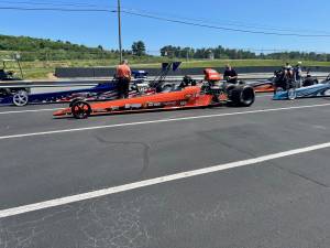 Orange Crate Racing Dragster Headers