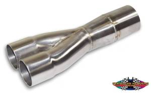 Stainless Headers - 1 1/2" Primary 2 into 1 Performance Merge Collector-16ga 304ss - Image 5