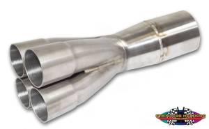 Stainless Headers - 1 1/2" Primary 4 into 1 Performance Merge Collector-16ga 304ss - Image 5