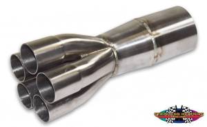 Stainless Headers - 1 1/2" Primary 5 into 1 Performance Merge Collector-16ga 304ss - Image 5