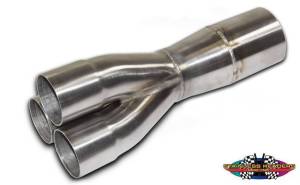 Stainless Headers - 2 1/2" Primary 3 into 1 Performance Merge Collector-18ga 304ss - Image 5