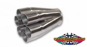 2 1/2" Primary 6 into 1 Performance Merge Collector-18ga 304ss