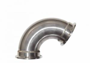 2 1/2" V-Band 120 Degree Turbo Elbow