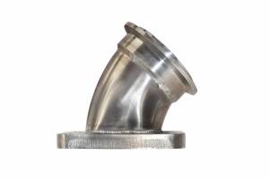 T3 Turbo Flange 45 Degree Stainless Turbo Elbow