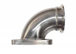 T3 Turbo Flange 90 Degree Stainless Turbo Elbow