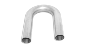 6061 Aluminum Mandrel Bend: 2.50" x 180 Degree, 3" CLR