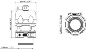 Turbosmart - Turbosmart VeePort Pro BOV (38mm) - Image 5