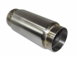 2 1/2" Diameter x 8" Long body Race Muffler