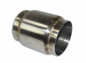 3 1/2" Diameter x 4" Long body Race Muffler