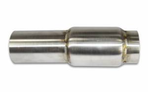 Stainless Headers - 2 1/2" Diameter x 4" Long Collector Muffler - Image 3