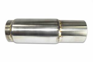 Stainless Headers - 4" Diameter x 8" Long Collector Muffler - Image 3