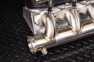 Stainless Headers - Big Block Chevy Stainless Marine Exhaust Manifolds - Image 5