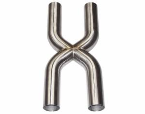 Narrow-Frame Custom 304 Stainless Steel X-Pipe