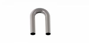 1.5" OD x 180 Degree J-Bend x 2.25" CLR CP2 Titanium Mandrel Bend- 0.050" Thick