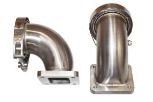 Stainless Headers - 304 Stainless Steel T4 Turbo Elbow-Hardway - Image 2