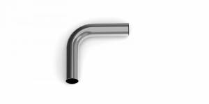 Stainless Headers - 2 1/4" 90 Degree x 3.5" CLR 304 Stainless Steel Mandrel Bend - Image 2