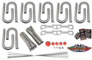 Small Block Chevy Dart/Reher-Morrison 15 Degree Custom Header Build Kit