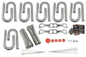 Stainless Headers - Small Block Chevy Spread-Port Stahl Pattern Custom Header Build Kit - Image 2