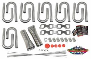 Stainless Headers - Small Block Ford- Raised-Port Custom Header Build Kit - Image 2