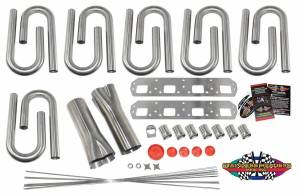 Mopar 426 Hemi D4 Raised Square Port Custom Header Build Kit