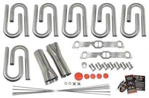 Stainless Headers - Pontiac 350/400/455 D-Port Custom Header Build Kit - Image 2