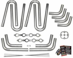 Chevy LS1/6 Round Port Cobra Kit Car Custom Header Build Kit