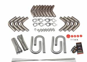 Stainless Headers - Big Block Chevy Square Port Custom Fender Exit Header Build Kit - Image 2