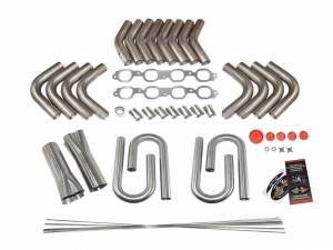 Chevy 6.2L LT1 Custom Fender Exit Header Build Kit