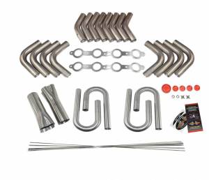 Chevy LS1/6 Custom Fender Exit Header Build Kit