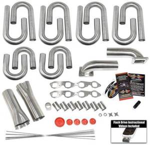 Big Block Chevrolet Square Port Custom Turbo Header Build Kit