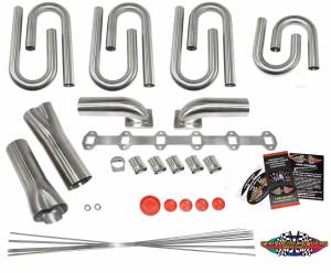 Stainless Headers - Cummins 5.9L 12v Custom Twin Turbo Header Build Kit - Image 2