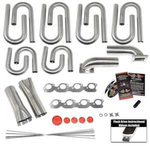 Stainless Headers - Ferrari 458 Custom Turbo Header Build Kit - Image 2